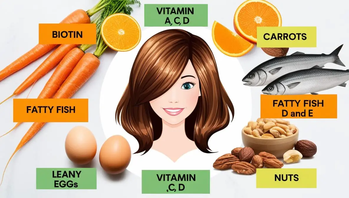 Vitaminas Esenciales para un Cabello Saludable